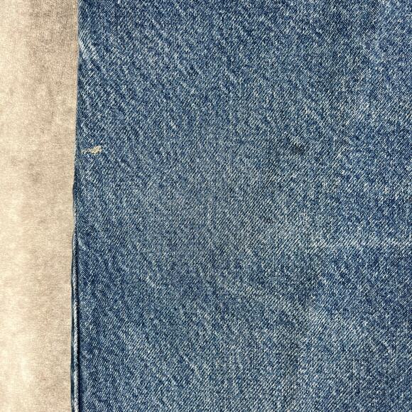 Vintage Levi's 505 Jeans Mens 36X29 Medium Wash Denim Straight Red Batwing 90s - Picture 3 of 13